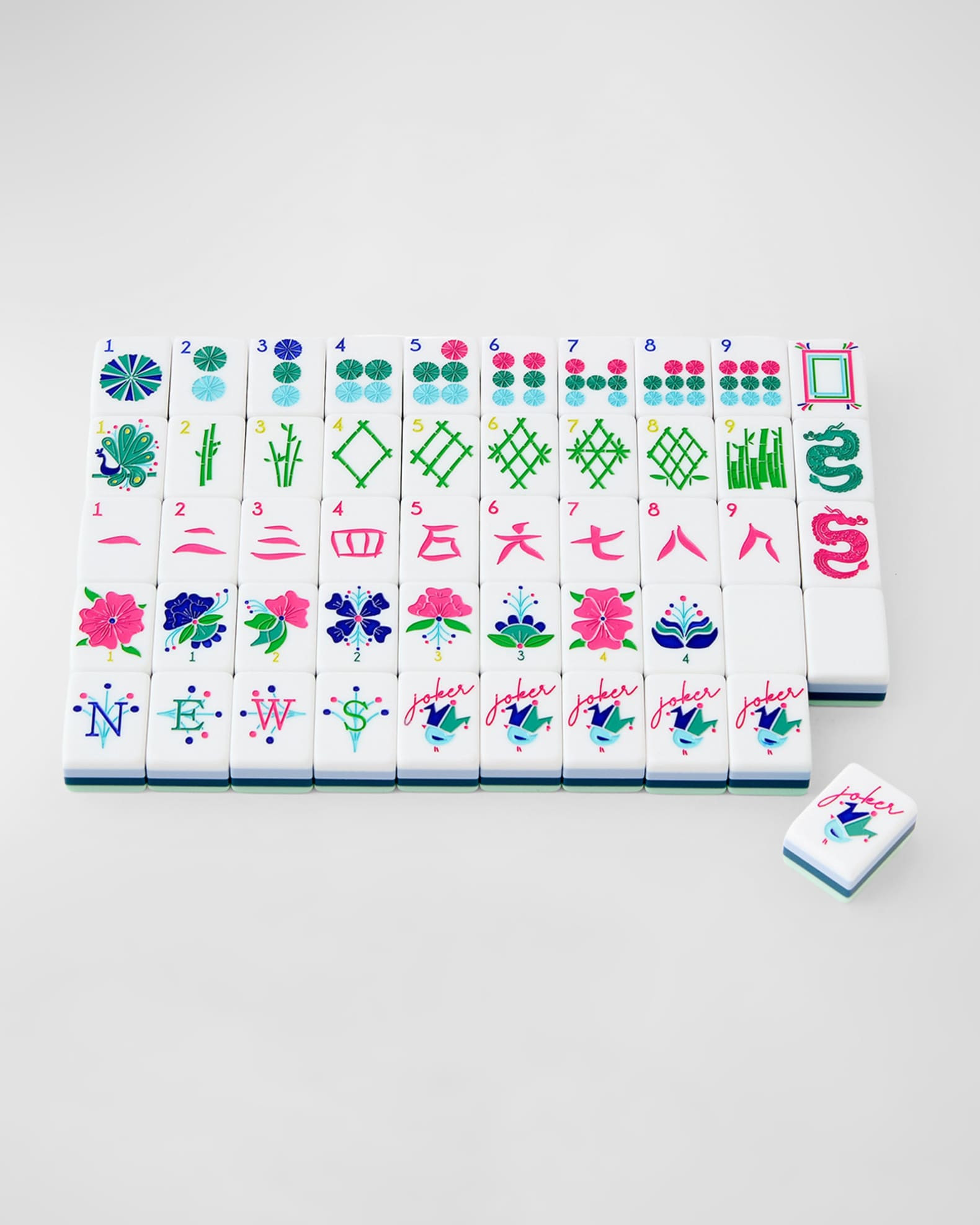 Birdie Mahjong Tile Set | Neiman Marcus