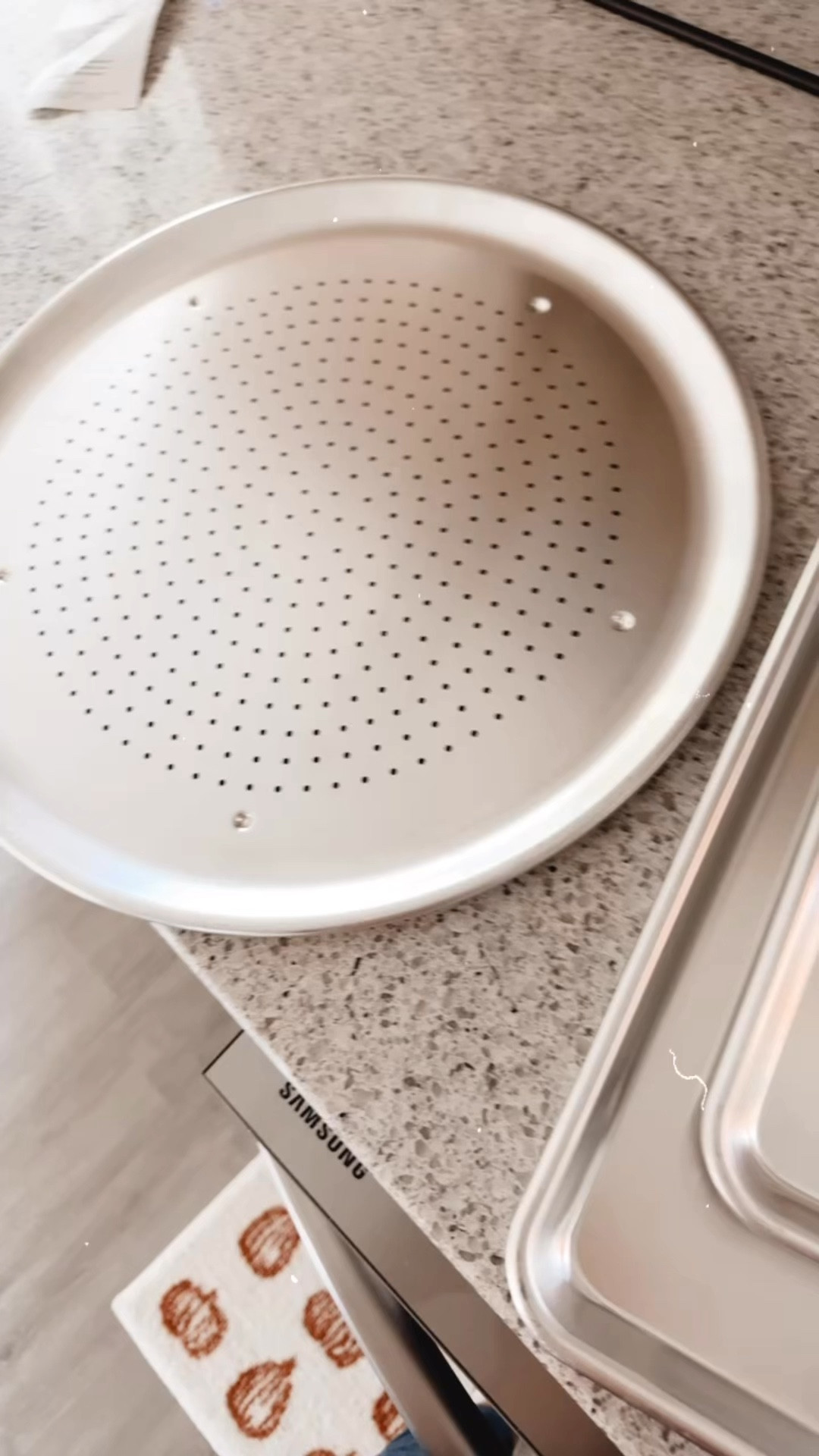 Stainless steel baking sheets & pizza pan 

Reasons to use stainless steel 
1. Free from toxins and doesn’t release harmful gases when heated 
2. Easy to clean. Either by hand or in dishwasher 
3. Preserves flavor 
4. Recyclable 
5. Even heat distribution 
6. Can withstand high heat and doesn’t warp 


#LTKHome #LTKFindsUnder50