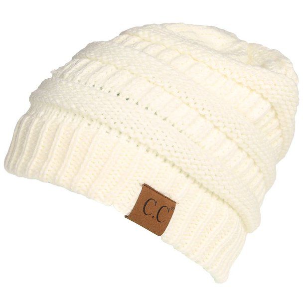 Nrs Womens   Beanie OS Ivory - Walmart.com | Walmart (US)