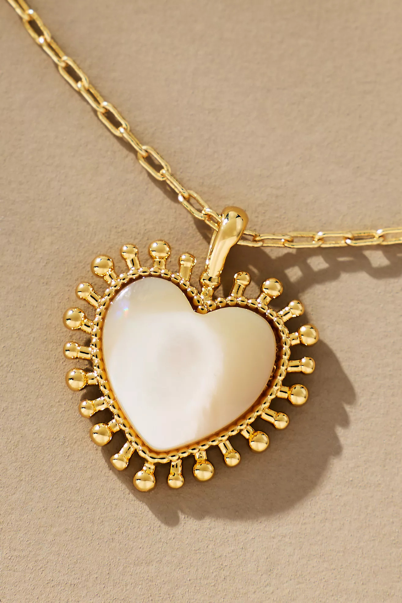 Talis Chains Mini Heart Pendant Necklace | Anthropologie (US)