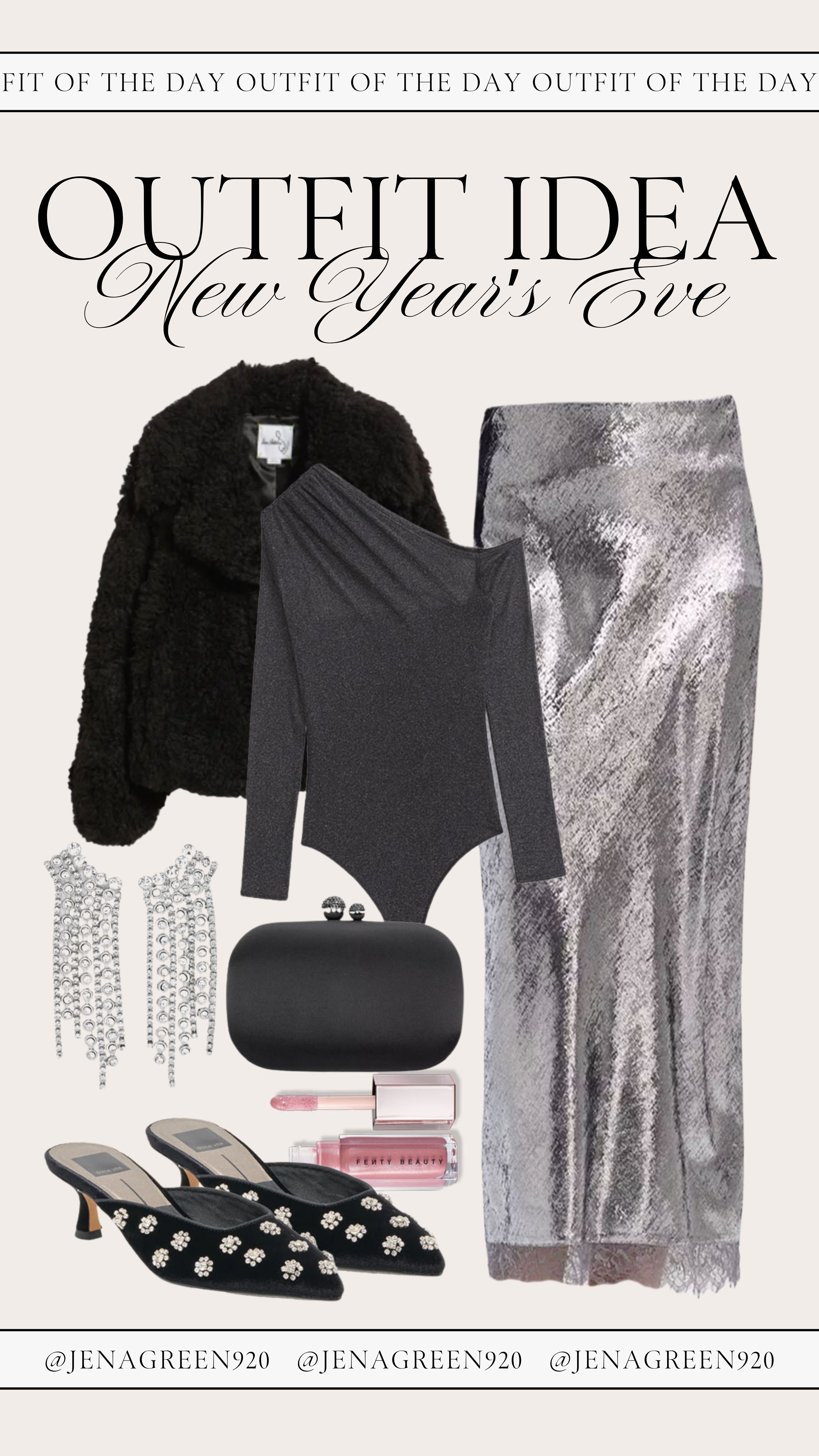 New Years Eve Outfit Idea | New Years Eve Look | NYE Outfit | NYE Look 

 #LTKHoliday #LTKSeasonal #LTKFindsUnder100