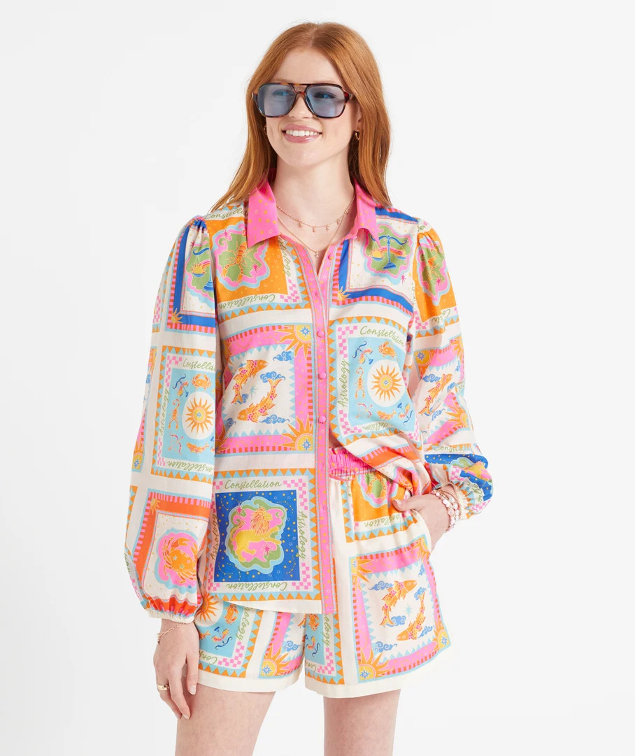 ARIA PRINTED SHORT | Sportsgirl