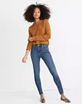 Taller 10" High-Rise Skinny Jeans in Wendover Wash: TENCEL™ Denim Edition | Madewell
