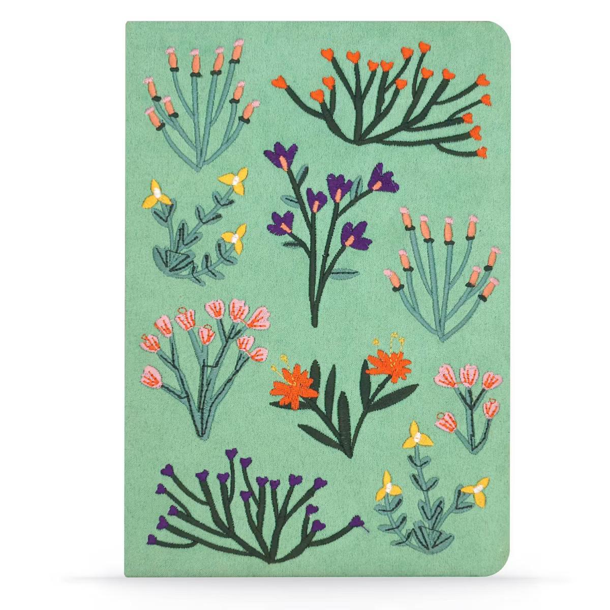 Denik Petite Blooms Embroidered Journal | Target