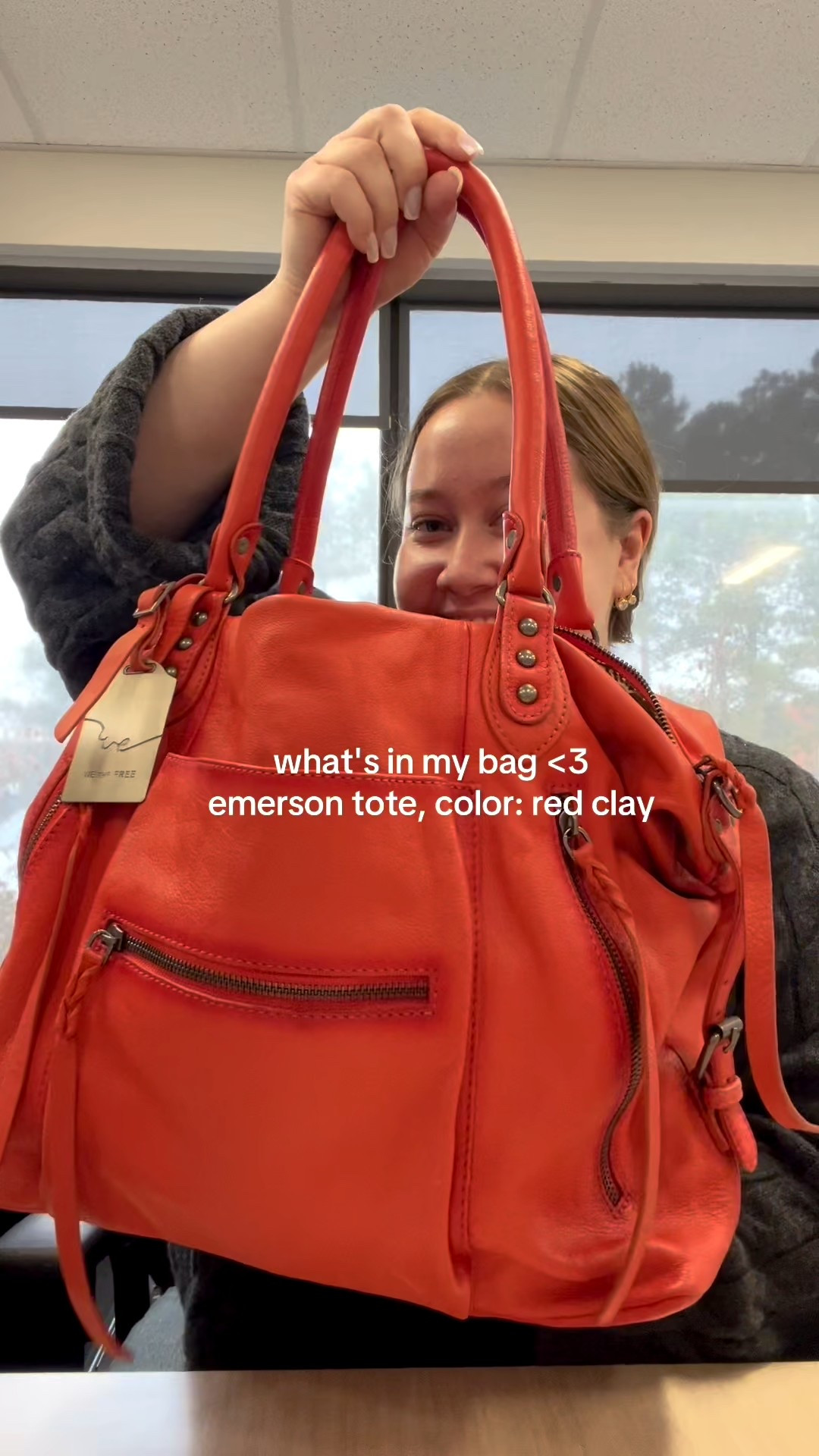 emerson tote bag in color red clay! it fits a lot and this color is beautiful

#LTKdayinmylife #LTKgrwm #LTKootd
