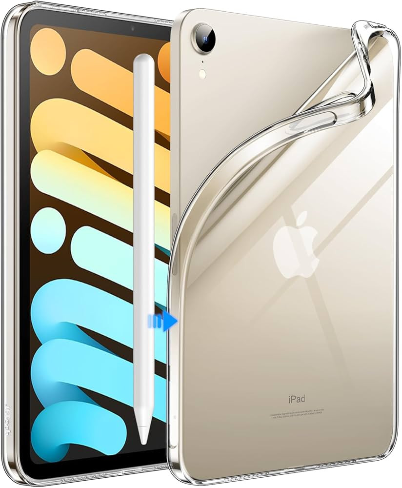 JETech Case for iPad Mini 6 A17 Pro Tablet Cover | Amazon (US)