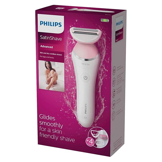Philips SatinShave Advanced Women’s Electric Shaver, Cordless Hair Removal, BRL140/50 | Amazon (US)