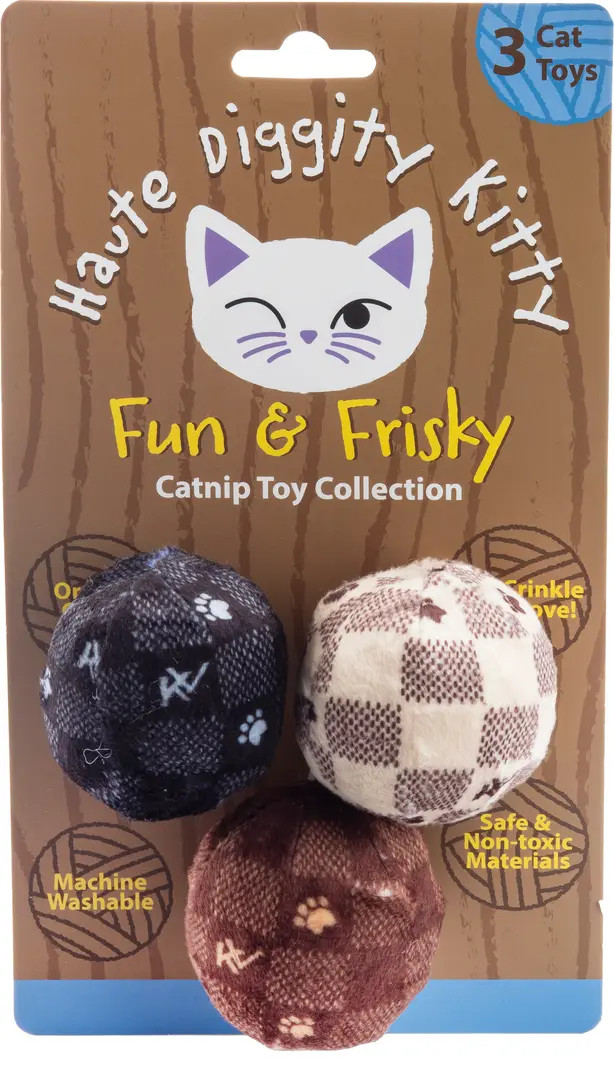 Kitty Vuiton Set of 2 Catnips Toys | Nordstrom