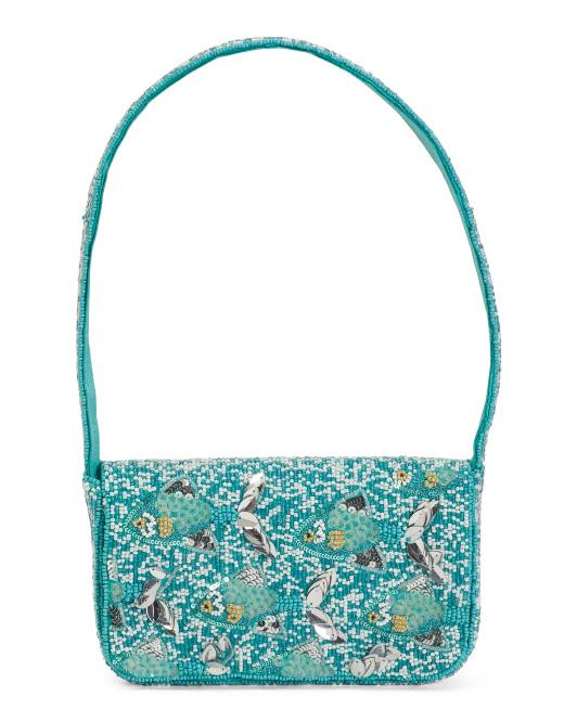 Beaded Sardine Shoulder Bag | TJ Maxx