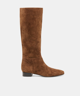 Tywin Boots in Cocoa Suede Size 6 By Dolce Vita | DolceVita.com