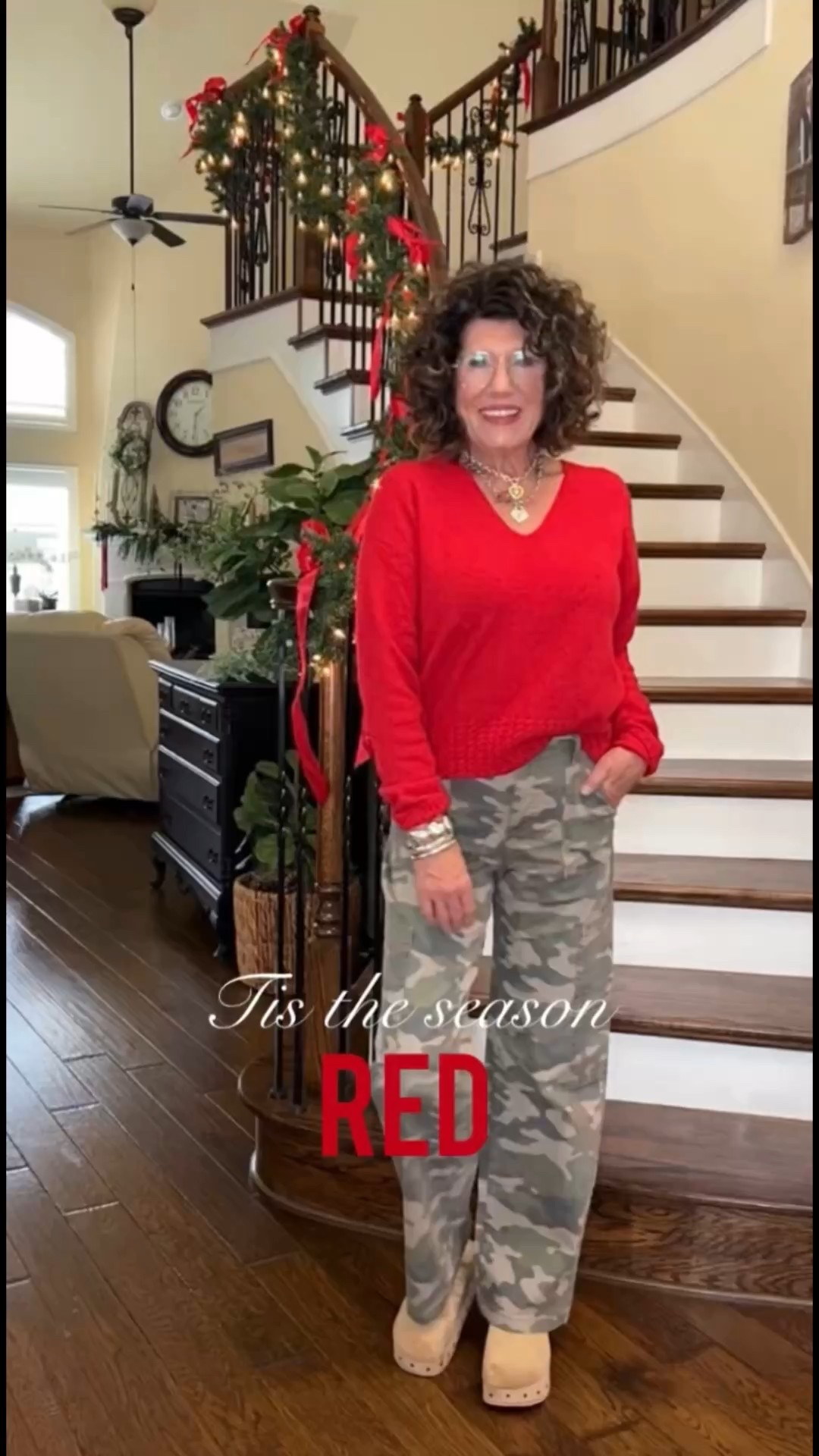 'Tis the season for all the reds! ❤️

Red sweaters 
Camo jeans
Leopard jeans
Studded clogs
Adidas 
Red sneakers 
Heart pendants
Gift ideas for her 
Christmas outfits 
Women over 60
Rememberwynn18 

#LTKMidsize #LTKGiftGuide #LTKSaleAlert