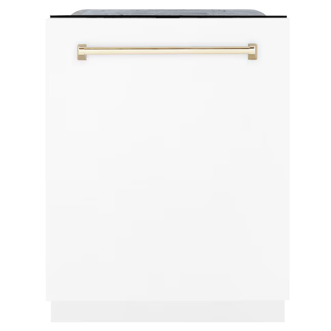 ZLINE KITCHEN & BATH Autograph Edition 24-in Top Control Built-In Dishwasher With Third Rack ENER... | Lowe's