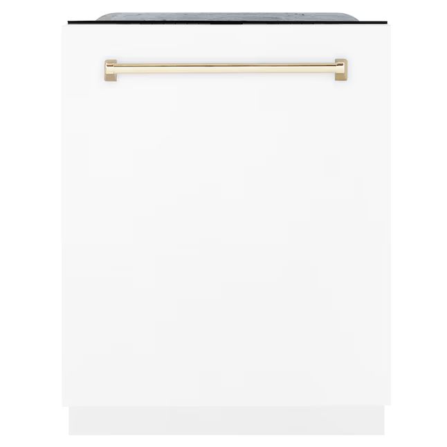 ZLINE KITCHEN & BATH Autograph Edition Top Control 24-in Built-In Dishwasher With Third Rack ENER... | Lowe's