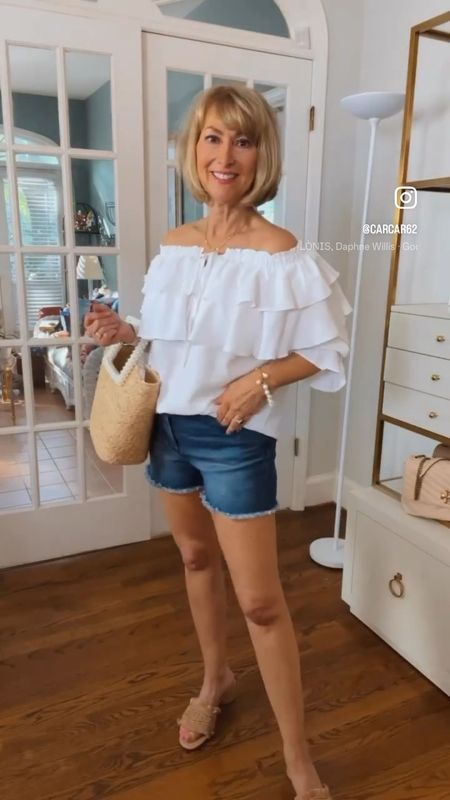 My favorite Amazon tops are still available!! Showing these with shorts but they also look great with skirts, especially the first blouse. Spring Looks, Summer looks 

#LTKfindsunder50 #LTKSeasonal #LTKsalealert