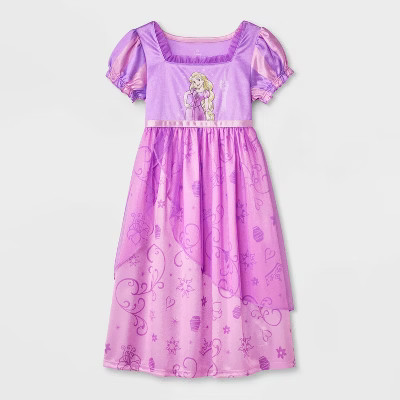Toddler Girls' Disney Princess Rapunzel Fantasy NightGown - Purple 5T | Target