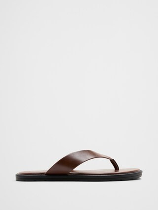Vegan Leather Flip Flop | Banana Republic Factory