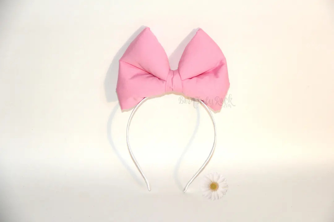 Daisy Bow Daisy Duck Bow Big Pink Bow by Born Tutu - Etsy | Etsy (US)