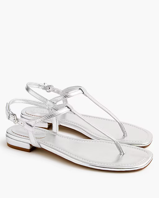 Ankle-strap thong sandals | J.Crew Factory