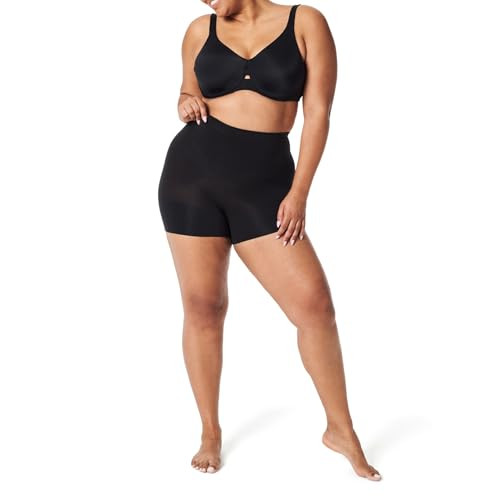 SPANX SPANXsculpt Seamless Power Shorty - For All Hemline Lengths - Lightweight Core Control Shapewear - Dig-Free Waistband - Very Black - Medium | Amazon (US)