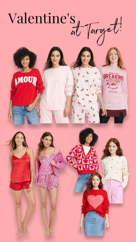 Cute Valentine’s Day finds at target for women! Sweaters, sweatshirts, satin pj sets and family matching tops!


#LTKfindsunder50 #LTKstyletip #LTKSeasonal