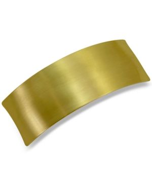 Guess Gold-Tone Brushed Dome Barrette | Macys (US)