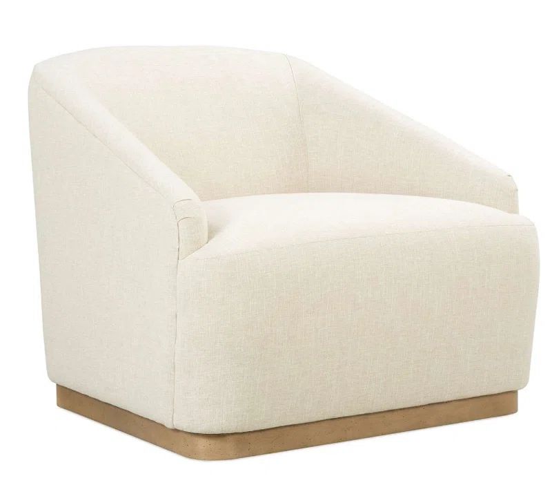 Bernie Upholstered Swivel Armchair | Wayfair North America