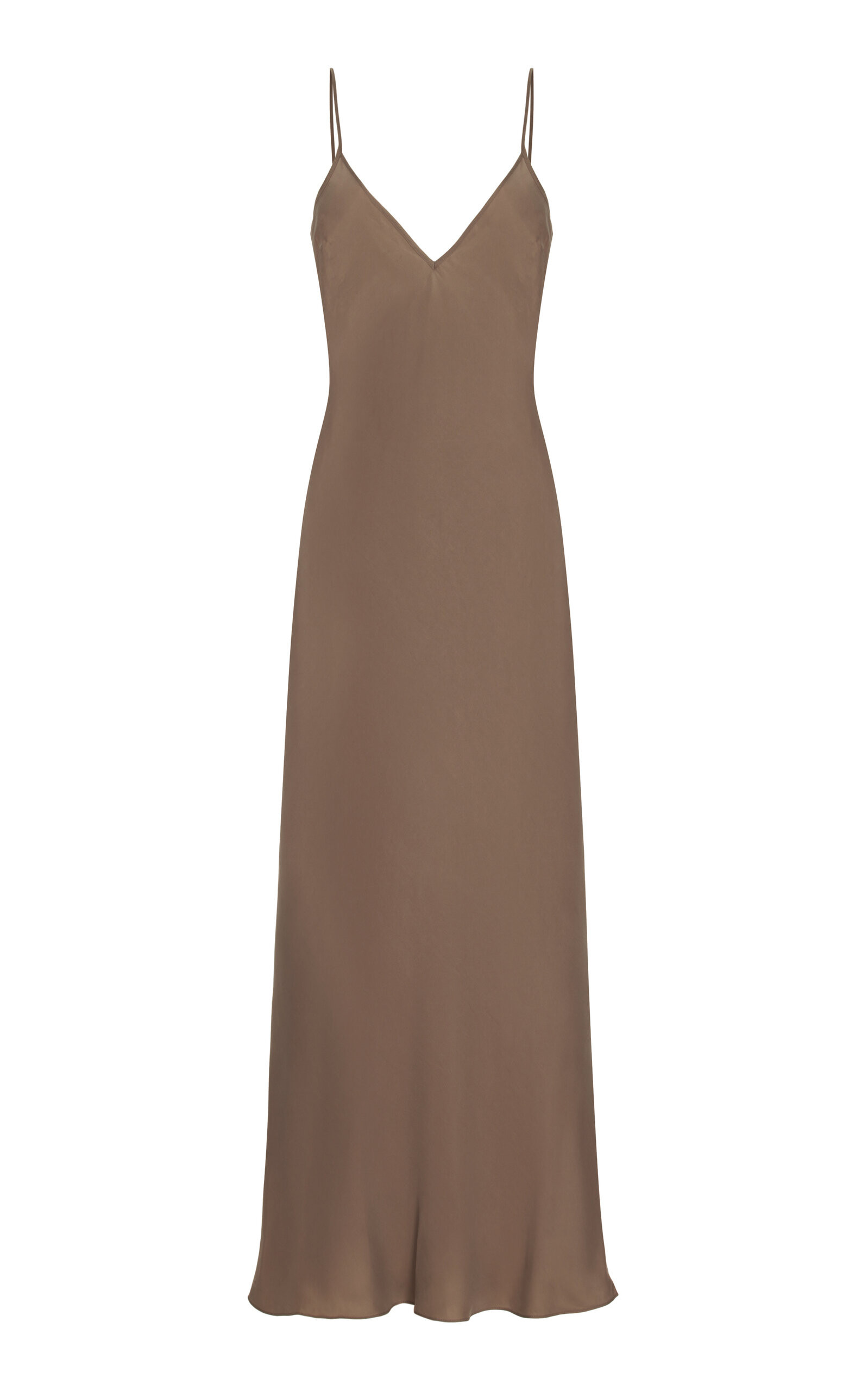 Cupro Bias Maxi Slip Dress | Moda Operandi (Global)