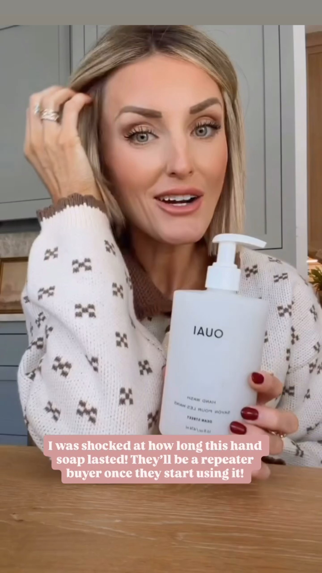 This soap is such a great gift idea! We keep this in our bathroom and love the scent so much. 

Loverly Grey, Ouai hand soap, gift idea

#LTKFindsUnder50 #LTKGiftGuide