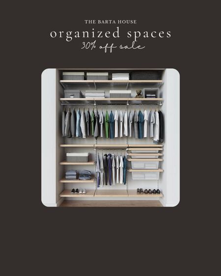 Get organized in 2024! This closet system is on my wishlist ✔️

#LTKhome