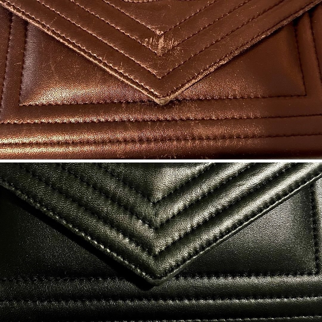 Before ➡️ After

I brought this bag back to life using a 2-step process with Leather CPR and I’m blown away by the results. From dull + worn to smooth + revived! 🖤

Have you ever tried restoring your own leather pieces?

#LeatherCare #BeforeAndAfter #BagRestoration #ThriftyFinds #SustainableStyle #LeatherRevival #RestoredNotReplaced #ThriftyWithBrittany #ThriftFlip #EcoChic

#LTKItBag #LTKStyleTip #LTKFindsUnder50