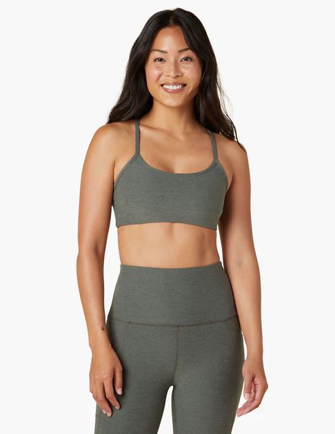 Spacedye Slim Racerback Bra | Beyond Yoga