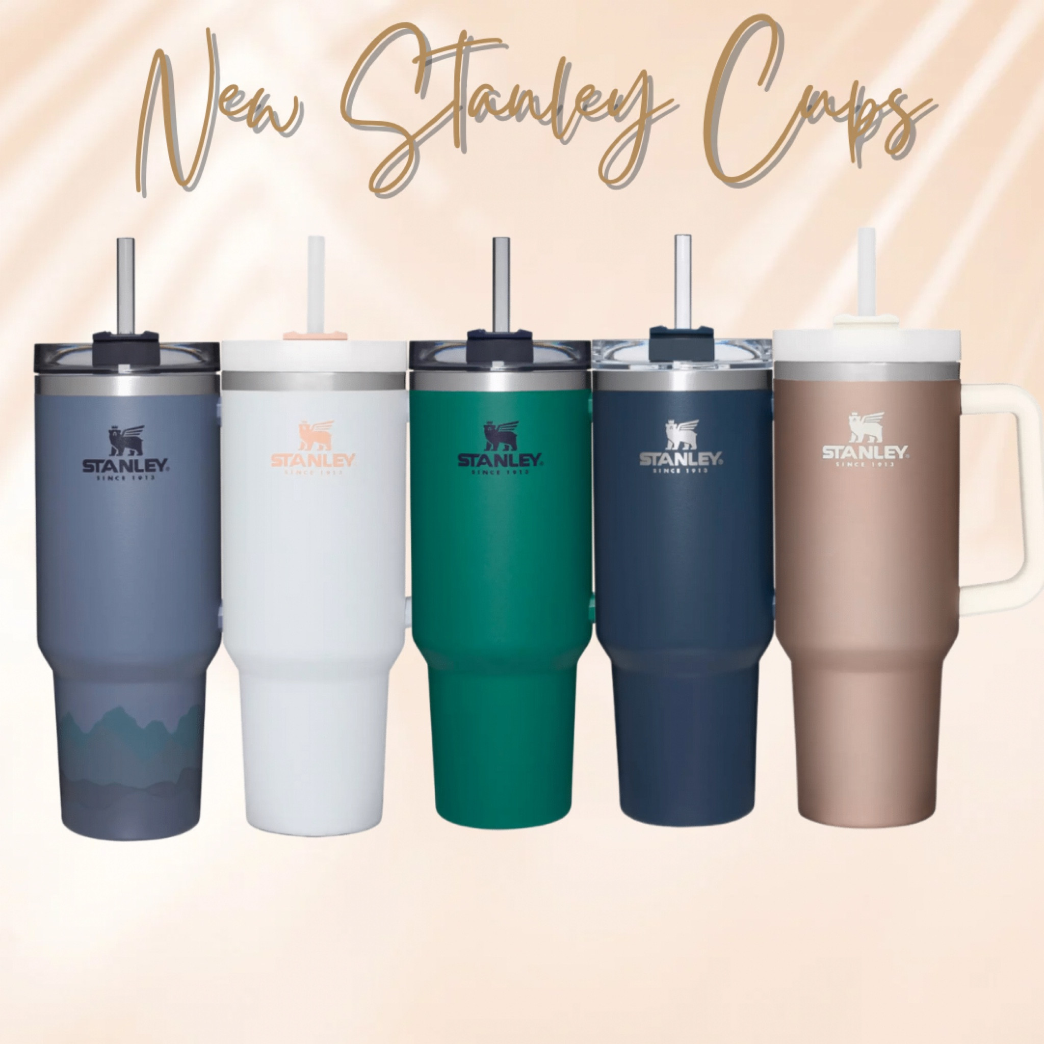 New Stanley cup colors just launched 

#LTKunder50 #LTKunder100