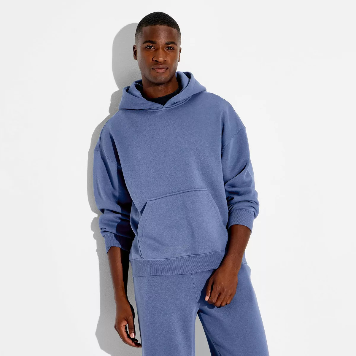 Men's Pullover Hooded Sweatshirt - Original Use™ Blue S | Target