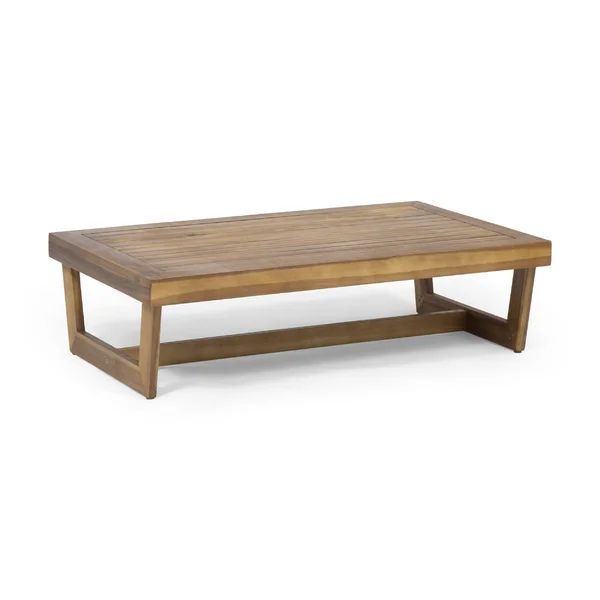 Kulpsville Acacia Solid Wood Coffee Table | Wayfair North America