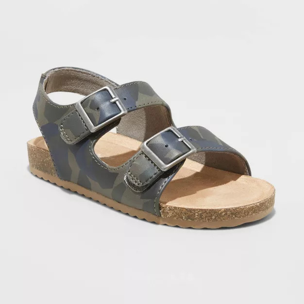 Toddler Reagan Footbed Sandals - Cat & Jack™ | Target