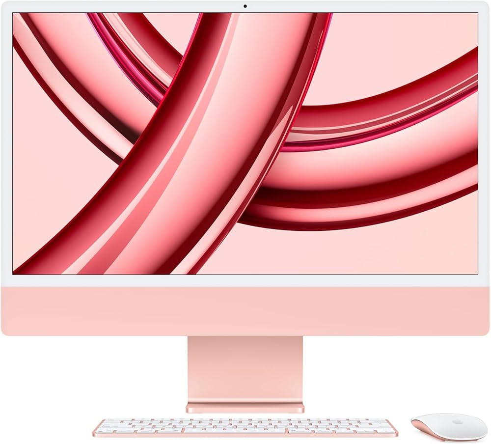 Apple 2023 iMac All-in-One Desktop Computer with M3 chip: 8-core CPU, 8-core GPU, 24-inch Retina ... | Amazon (US)