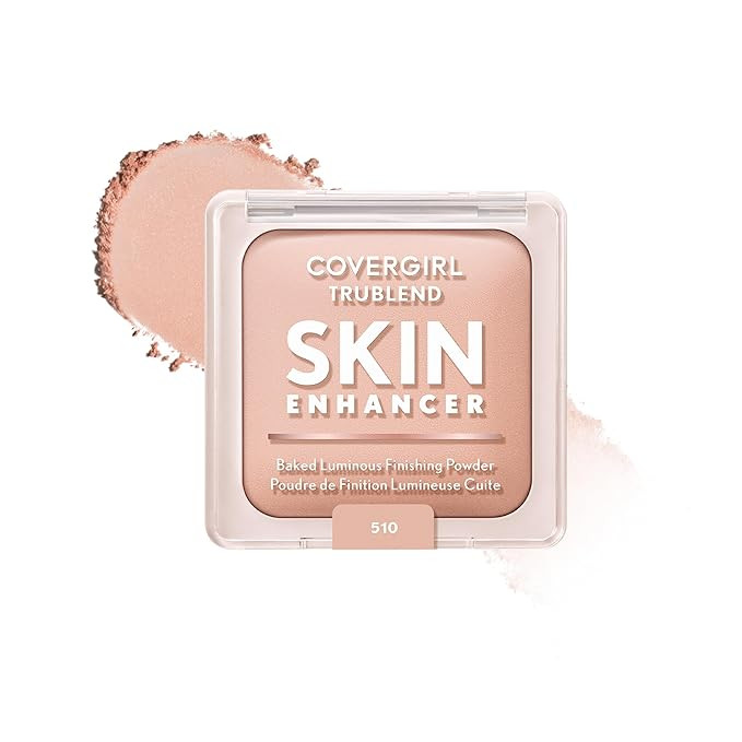 COVERGIRL TruBlend Skin Enhancer Baked Luminous Finishing Face Powder, with Hyaluronic Acid and W... | Amazon (US)