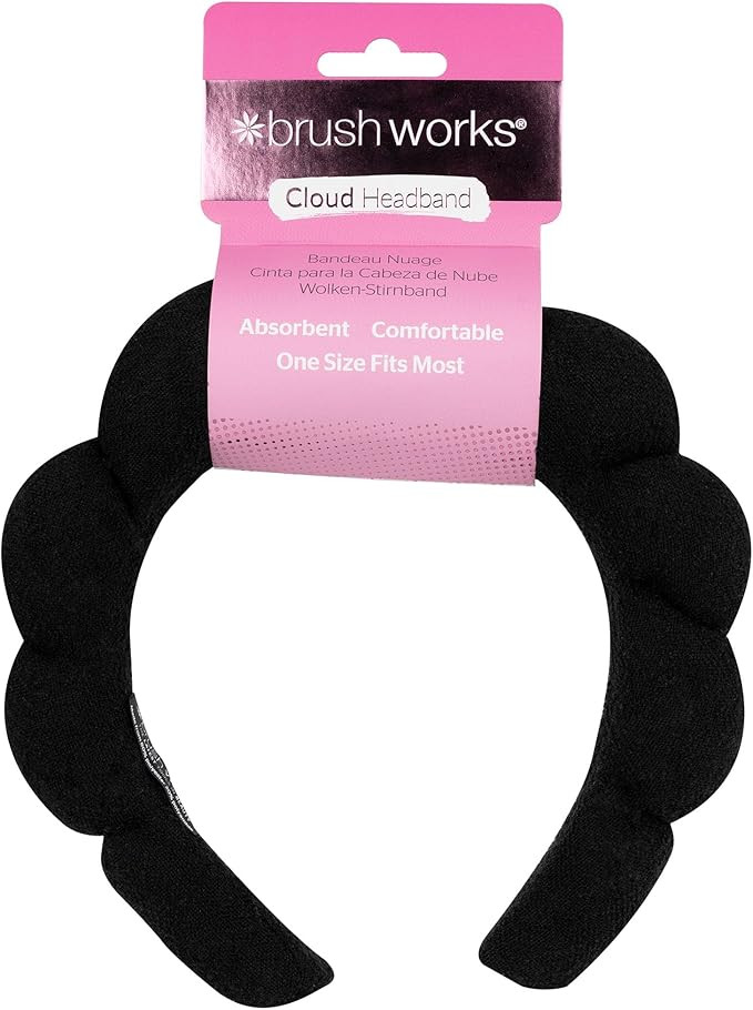 Brushworks Black Cloud Beauty Headband | Amazon (UK)