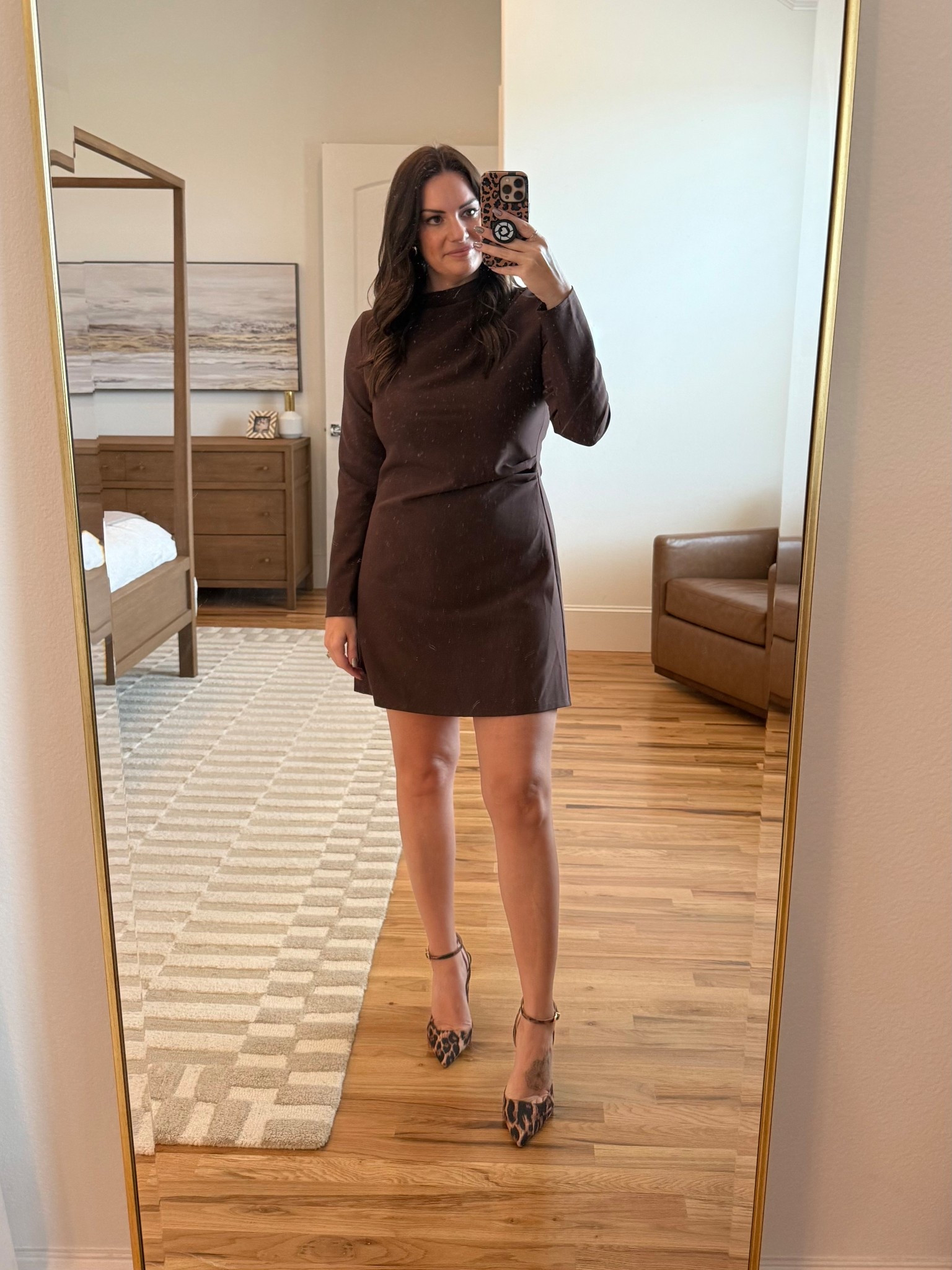 This asymmetrical dress from Express is SO cute! Loving the chocolate brown color paired with these leopard heels 🤎

Express | Express Dress | Business Dress | Workwear | Chocolate Brown | Leopardd

#LTKSaleAlert #LTKWorkwear #LTKootd