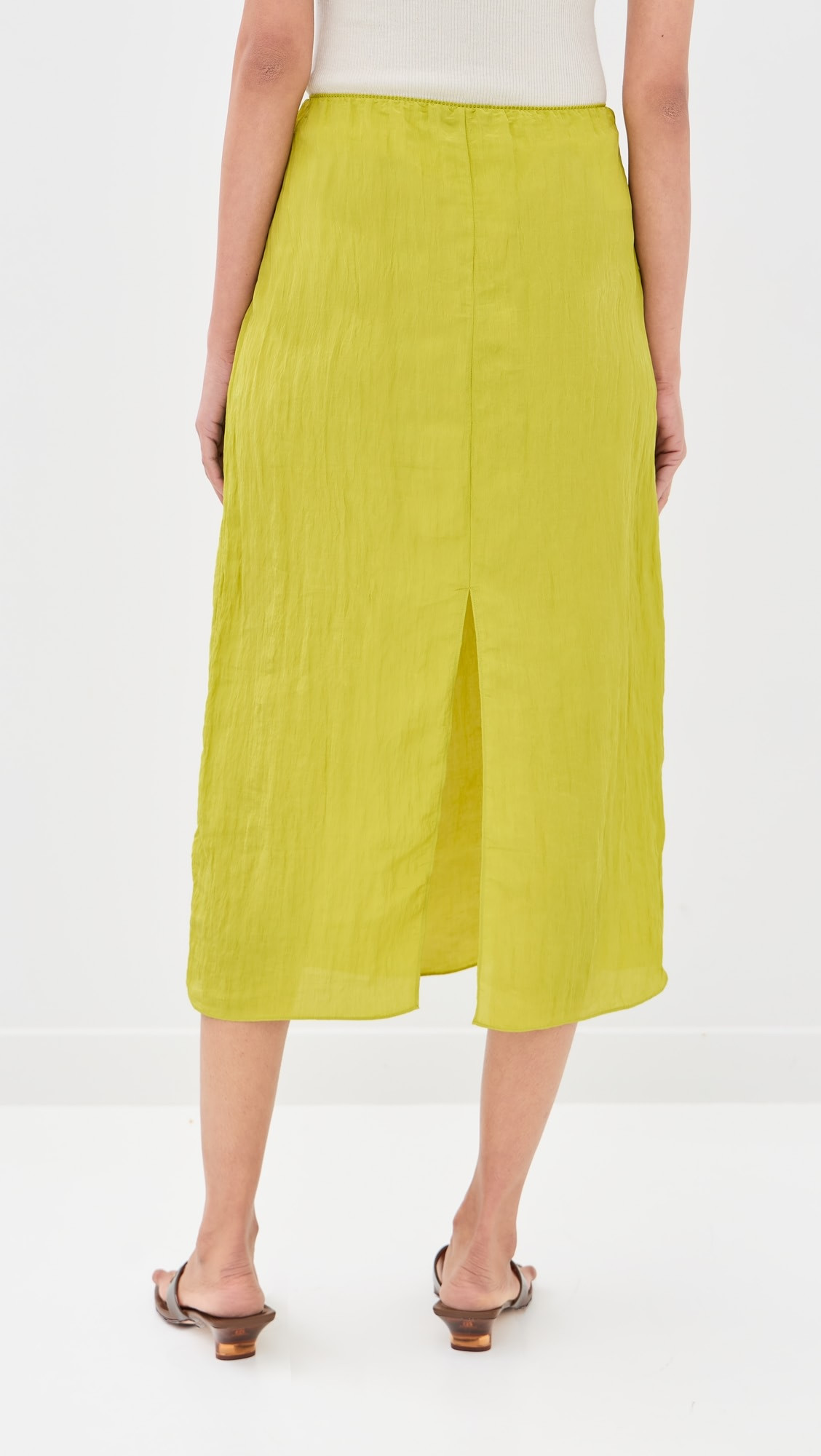 The Crinkle Slip Skirt | Shopbop