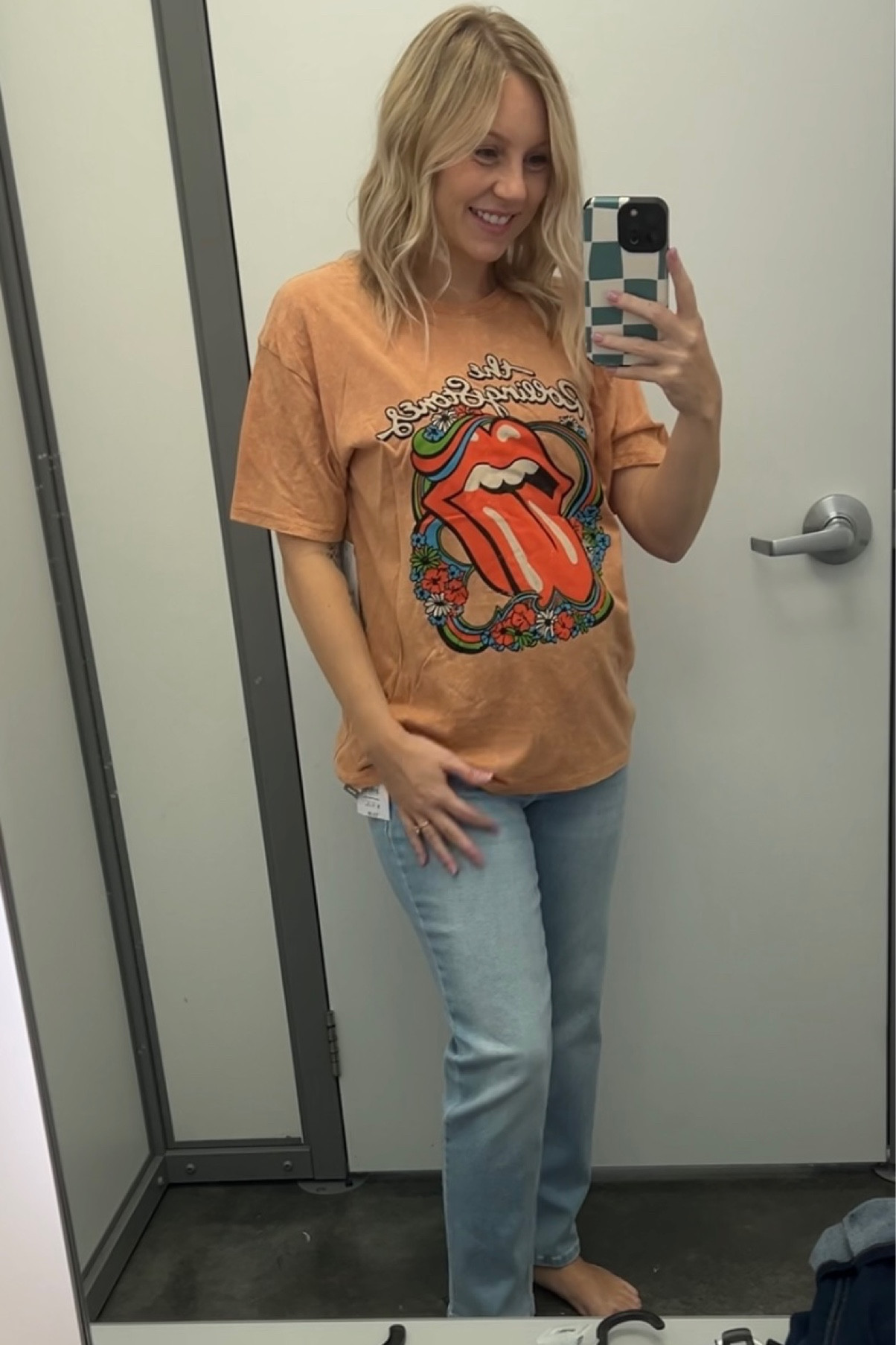 Super cute #walmart #maternity outfit. I got size small in the pants (light wash) and medium in the top (terracotta blossom) 
@walmart 

#LTKbump #LTKstyletip #LTKfindsunder50
