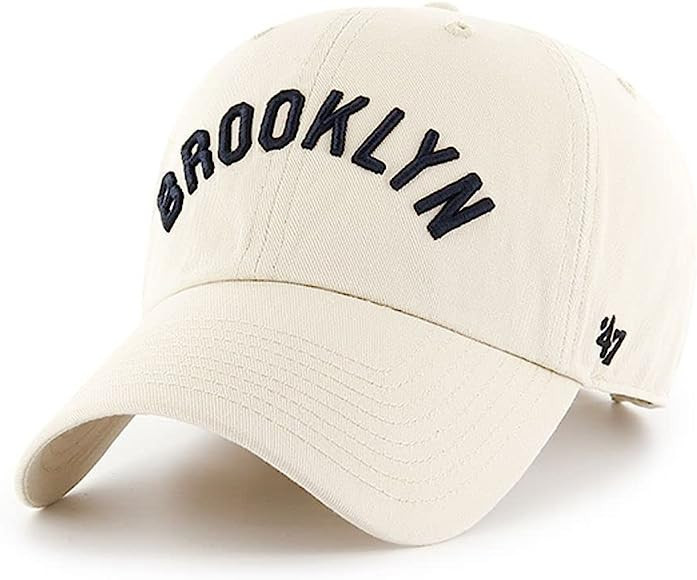 LOS ANGELES DODGERS COOPERSTOWN SCRIPT '47 CLEAN UP OSF / NATURAL, Natural, One Size | Amazon (CA)