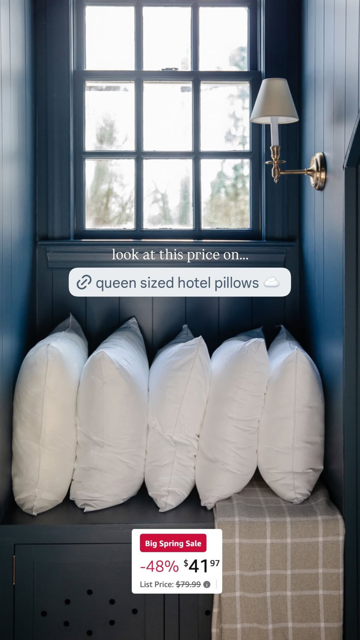 A great deal on queen size pillows for Amazon Big Spring Sale! 

 #LTKHome #LTKSaleAlert