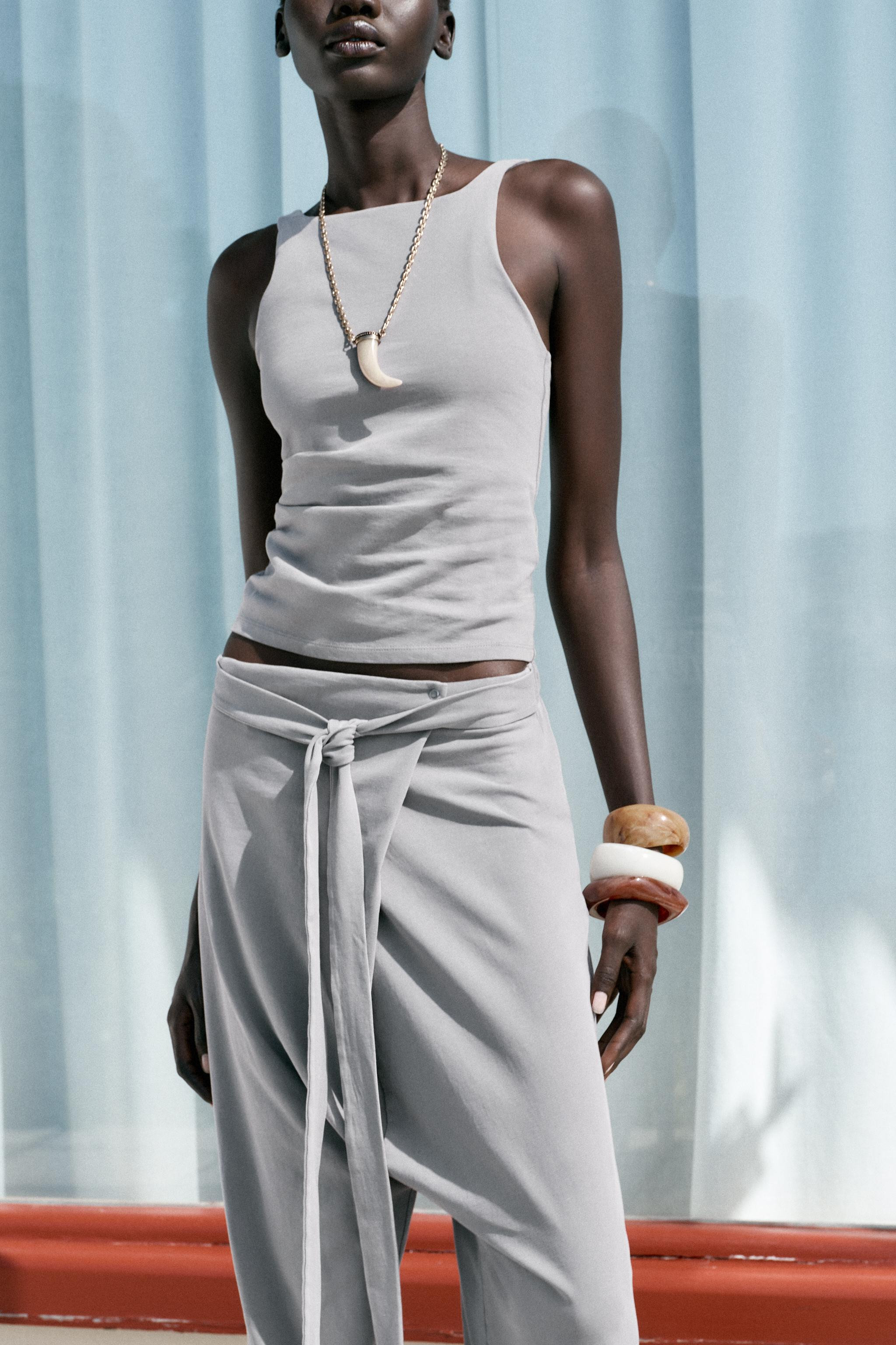 WASHED PLEAT TOP | Zara US