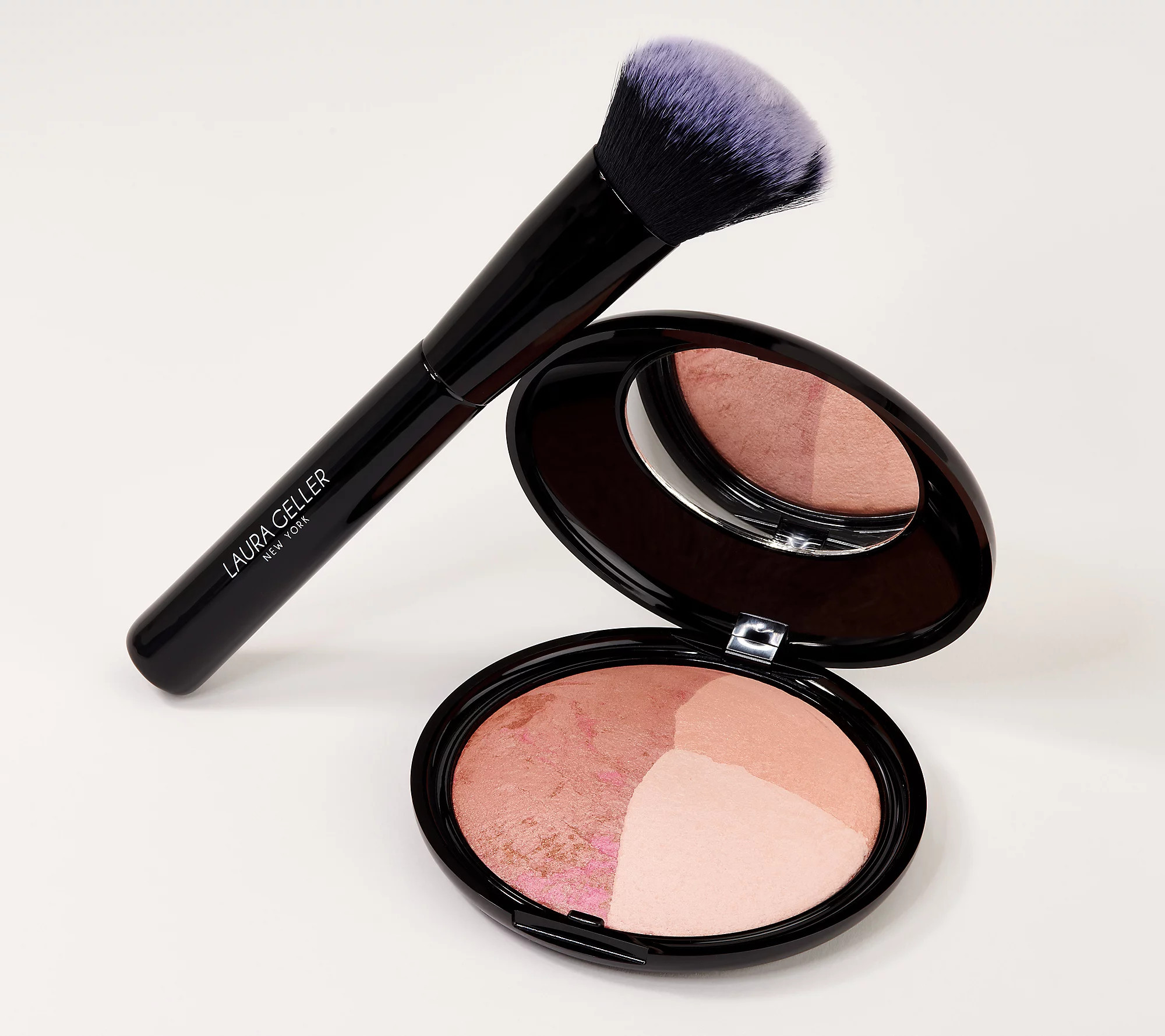 Laura Geller Super-Size Highlight & Blush Palette w/Brush | QVC
