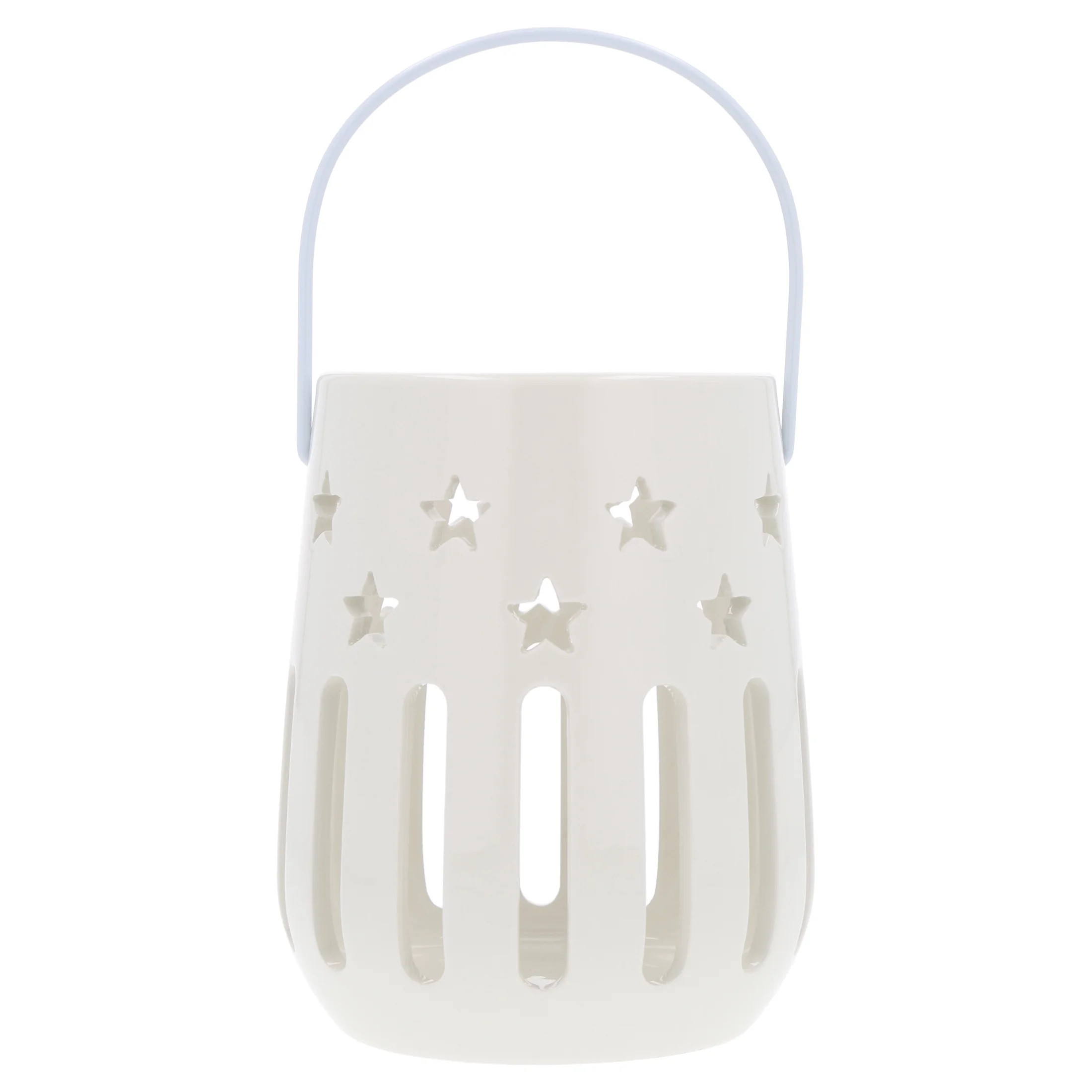Star Lantern, White, 6.25", Patriotic by Way To Celebrate | Walmart (US)