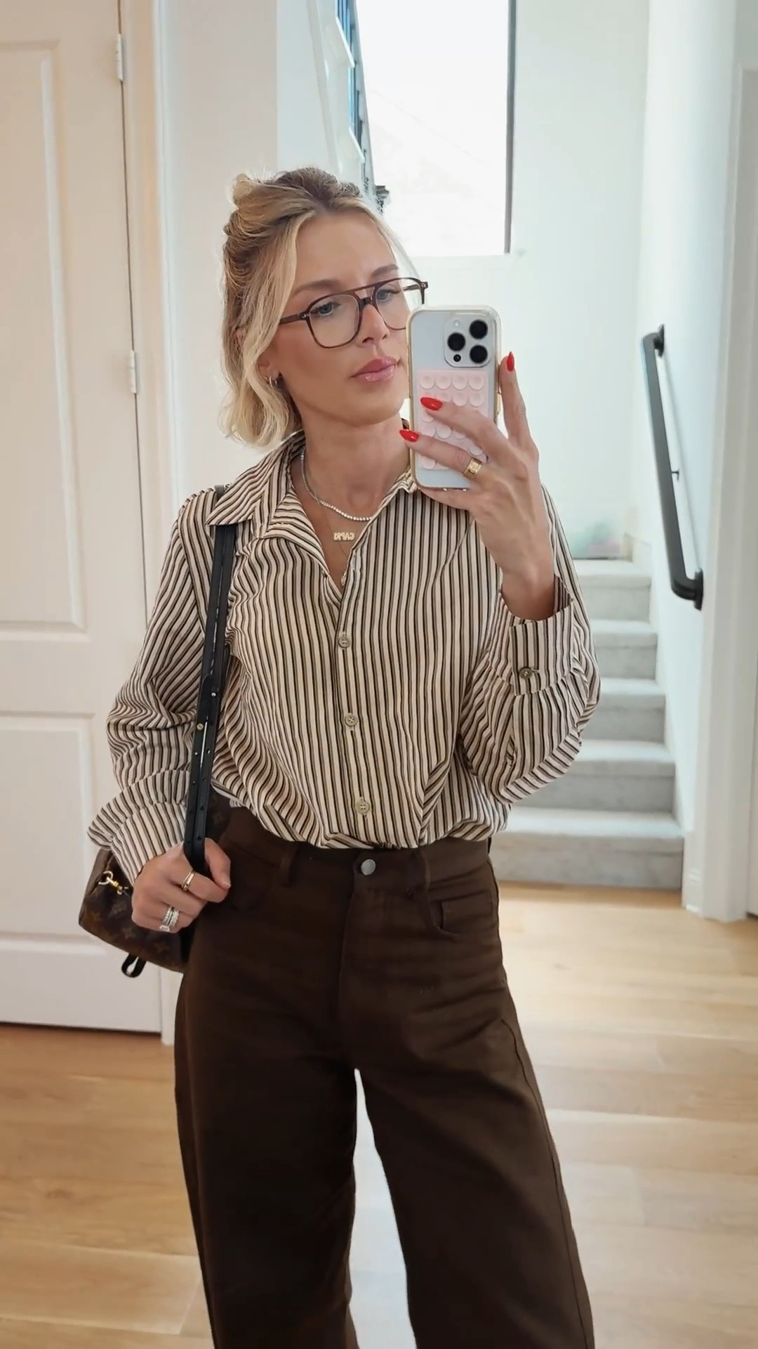 those transitional days where the morning is 40 degrees & the evening is 70+ 🤎🤎

#LTKTall #LTKFindsUnder100 #LTKWorkwear