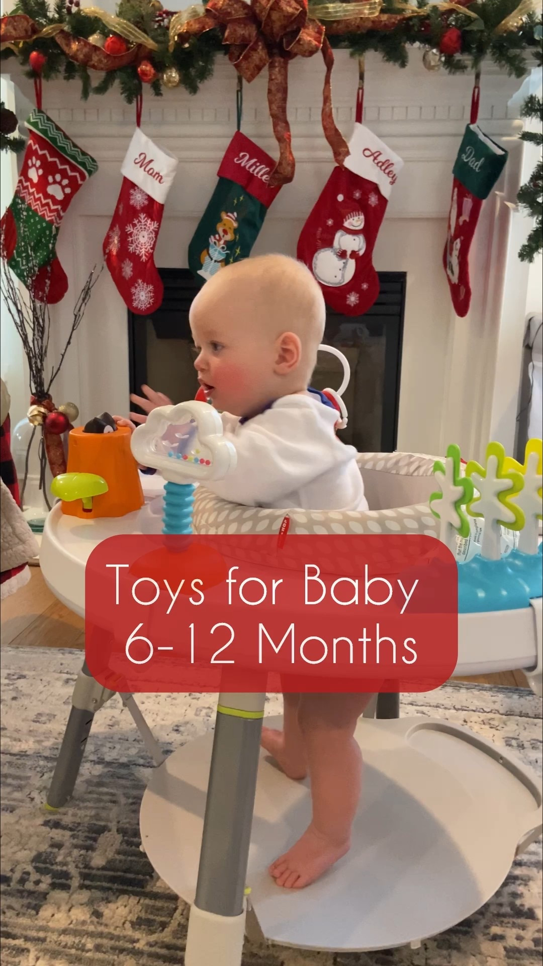 Toys for babies 6-12 months. 

Baby Christmas Gifts |  Gift Guide for Babies 6 months |  Gift Guide for Babies 7 months | Gift Guide for Babies 8 months | Gift Guide for Babies 6 months | Baby Stocking stuffers | Baby Gifts | Family stockings

Music: We Wish You A Merry Christmas
Musician: amaksi
Site: https://pixabay.com/music/-we-wish-you-a-merry-christmas-127995/







#LTKBaby #LTKGiftGuide #LTKKids