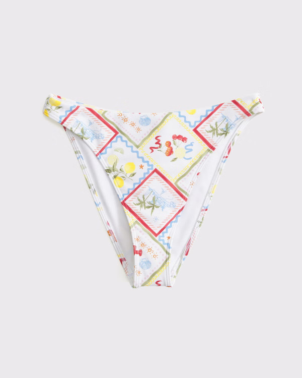 Mid Rise High-Leg Moderate Bottom | Abercrombie & Fitch (US)