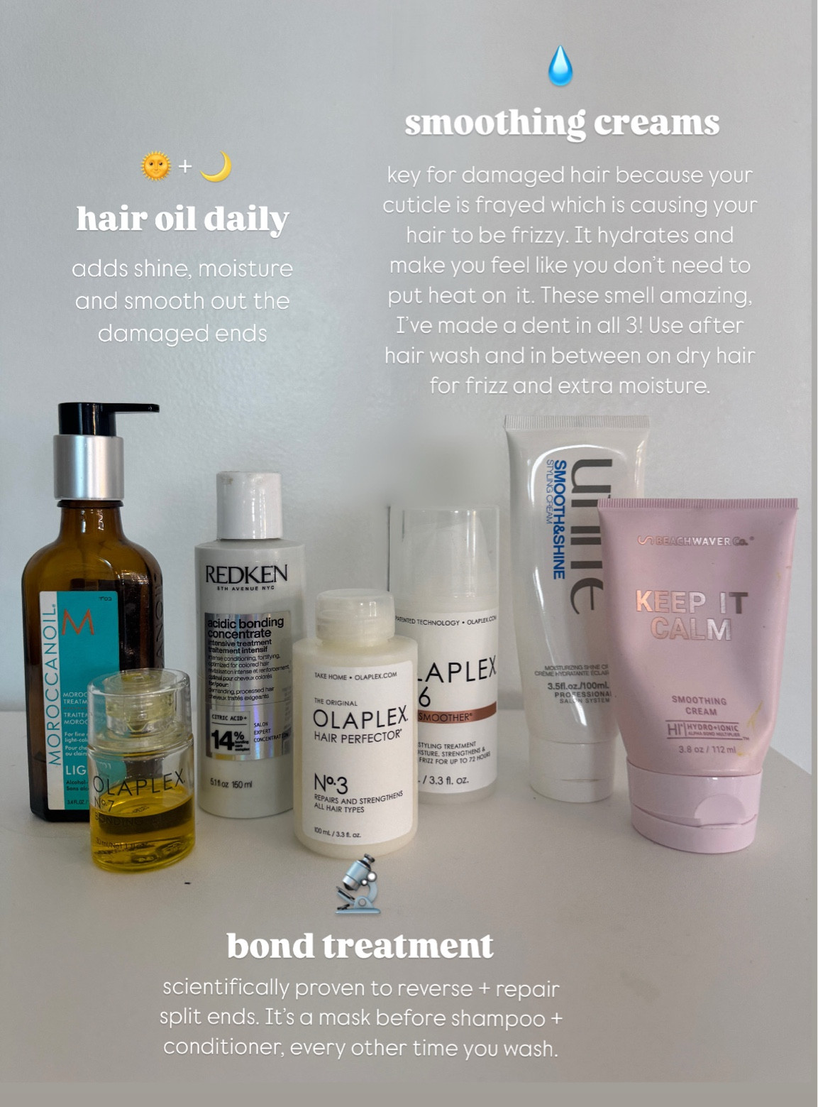 healthy hair guide: 3 types of products for dry brittle hair that needs extra damage repair. Everyone needs a hair oil, bond treatment, and smoothing cream for silky hair. All are color safe products. 


#LTKFindsUnder100 #LTKBeauty #LTKCyberWeek